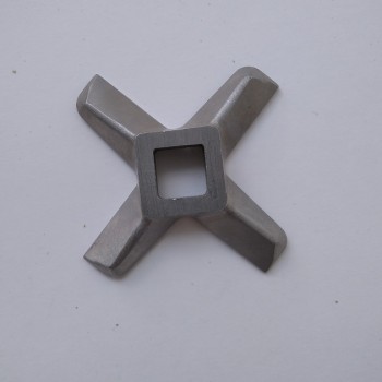 Нож для мясорубки Moulinex, Redmond, четырехгранник, отверстие 10,5 мм, посадка 9 мм															